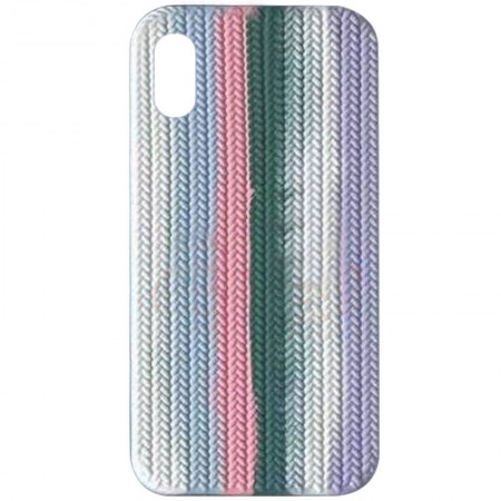 Чехол Silicone case Full Braided для Apple iPhone XR (6.1'') Белый (23812)