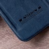 Кожаный чехол (книжка) Nillkin Qin Pro Camshield для Apple iPhone 13 (6.1'') Синій (24339)
