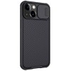 Карбоновая накладка Nillkin Camshield (шторка на камеру) для Apple iPhone 13 (6.1'') Черный (23821)