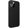 Карбоновая накладка Nillkin Synthetic Fiber series для Apple iPhone 13 (6.1'') Черный (24251)