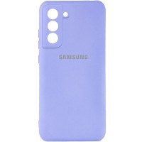Чехол Silicone Cover My Color Full Camera (A) для Samsung Galaxy S21 Бузковий (24094)