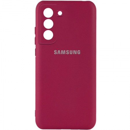 Чехол Silicone Cover My Color Full Camera (A) для Samsung Galaxy S21 Красный (24092)