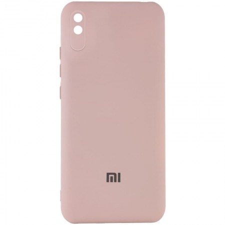 Чехол Silicone Cover My Color Full Camera (A) для Xiaomi Redmi 9A Рожевий (28445)