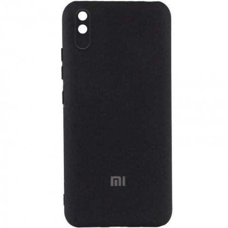 Чехол Silicone Cover My Color Full Camera (A) для Xiaomi Redmi 9A Чорний (28448)