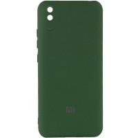 Чехол Silicone Cover My Color Full Camera (A) для Xiaomi Redmi 9A Зелений (28444)