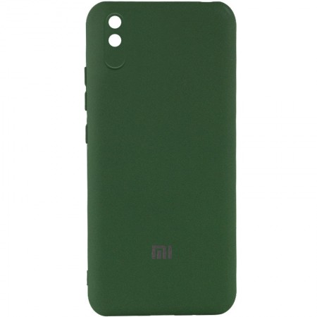 Чехол Silicone Cover My Color Full Camera (A) для Xiaomi Redmi 9A Зелёный (28444)