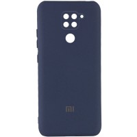 Чехол Silicone Cover My Color Full Camera (A) для Xiaomi Redmi Note 9 / Redmi 10X Синий (28451)