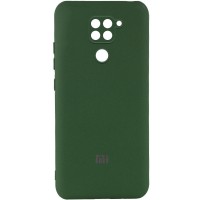 Чехол Silicone Cover My Color Full Camera (A) для Xiaomi Redmi Note 9 / Redmi 10X Зелений (24109)