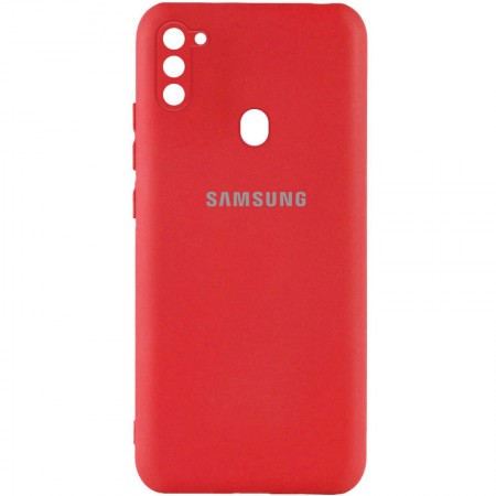 Чехол Silicone Cover My Color Full Camera (A) для Samsung Galaxy A11 / M11 Красный (24116)