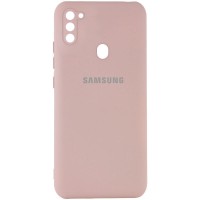 Чехол Silicone Cover My Color Full Camera (A) для Samsung Galaxy A11 / M11 Рожевий (24117)