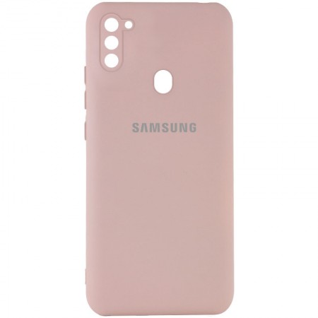 Чехол Silicone Cover My Color Full Camera (A) для Samsung Galaxy A11 / M11 Розовый (24117)