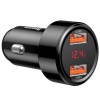 АЗП Baseus Magic Series PPS (2USB 45W/QC/PD/LCD) (CCMLC20A) Чорний (38241)