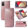 Кожаный чехол (книжка) Art Case с визитницей для Samsung Galaxy A03s Розовый (24150)