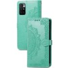 Кожаный чехол (книжка) Art Case с визитницей для Xiaomi Redmi 10 Бірюзовий (23838)