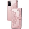 Кожаный чехол (книжка) Art Case с визитницей для Xiaomi Redmi 10 Розовый (23836)