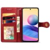 Кожаный чехол книжка GETMAN Gallant (PU) для Xiaomi Redmi 10 Красный (23849)