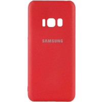 Чехол Silicone Cover My Color Full Camera (A) для Samsung G955 Galaxy S8 Plus Красный (28467)