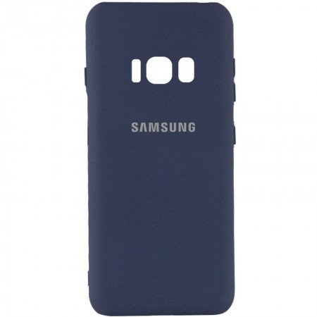 Чехол Silicone Cover My Color Full Camera (A) для Samsung G955 Galaxy S8 Plus Синій (28465)