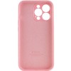 Чохол Silicone Case Full Camera Protective (AA) для Apple iPhone 13 Pro (6.1'') Рожевий (33871)
