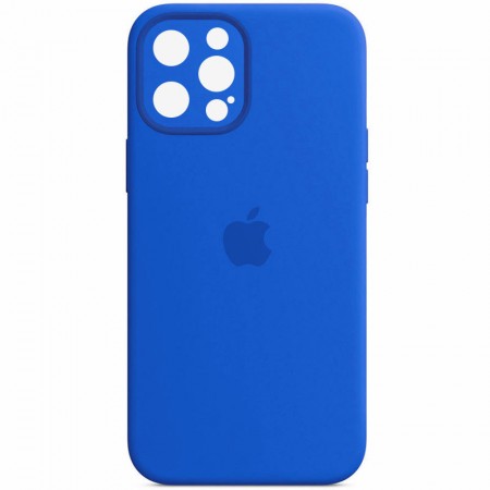 Чохол Silicone Case Full Camera Protective (AA) для Apple iPhone 13 Pro (6.1'') Синий (36180)