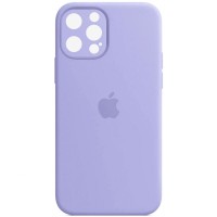 Чохол Silicone Case Full Camera Protective (AA) для Apple iPhone 13 Pro (6.1'') Бузковий (36181)