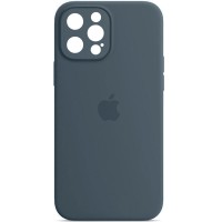 Чохол Silicone Case Full Camera Protective (AA) для Apple iPhone 13 Pro (6.1'') Синій (36170)