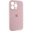 Чохол Silicone Case Full Camera Protective (AA) для Apple iPhone 13 Pro (6.1'') Рожевий (38242)