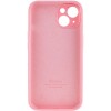 Чохол Silicone Case Full Camera Protective (AA) для Apple iPhone 13 (6.1'') Розовый (33885)