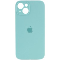 Чохол Silicone Case Full Camera Protective (AA) для Apple iPhone 13 (6.1'') Бірюзовий (36187)