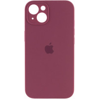 Чохол Silicone Case Full Camera Protective (AA) для Apple iPhone 13 (6.1'') Бордовый (33880)