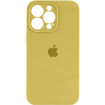 Чохол Silicone Case Full Camera Protective (AA) для Apple iPhone 13 Pro Max (6.7'') Жовтий (33906)