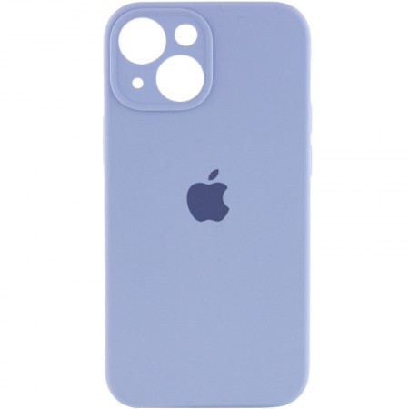 Чехол Silicone Case Full Camera Protective (AA) для Apple iPhone 13 mini (5.4'') Голубой (30910)