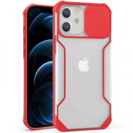 Чехол Camshield matte Ease TPU со шторкой для Apple iPhone 11 (6.1'') Красный (26164)
