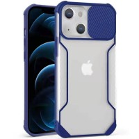 Чехол Camshield matte Ease TPU со шторкой для Apple iPhone 13 mini (5.4'') Синий (26211)