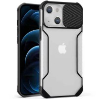 Чехол Camshield matte Ease TPU со шторкой для Apple iPhone 13 mini (5.4'') Чорний (26213)