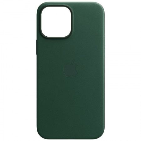 Кожаный чехол Leather Case (AA) для Apple iPhone 11 Pro Max (6.5'') Хакі (32193)