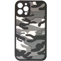 Чехол TPU+PC Army Collection для Apple iPhone 12 Pro (6.1'') Сірий (24406)