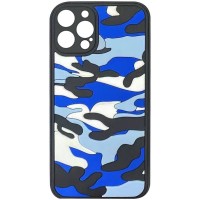 Чехол TPU+PC Army Collection для Apple iPhone 12 Pro (6.1'') Синий (24407)