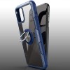 TPU+PC чехол Deen CrystalRing for Magnet (opp) для Apple iPhone 13 Pro (6.1'') Синий (27154)
