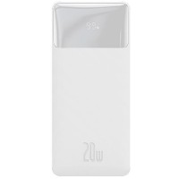 Портативное зарядное устройство Baseus Bipow Digital Display 20W 10000mAh (PPDML-L) Білий (31447)