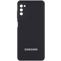 Чехол Silicone Cover Full Camera (AA) для Samsung Galaxy A03s Черный (29134)