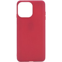 Силиконовый чехол Candy для Apple iPhone 13 mini (5.4'') Красный (27232)