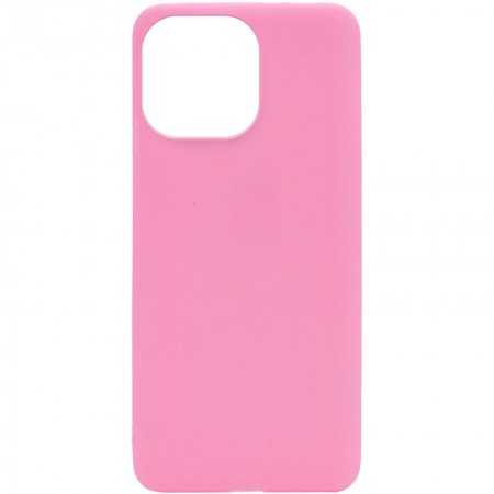 Силиконовый чехол Candy для Apple iPhone 13 Pro Max (6.7'') Розовый (27252)