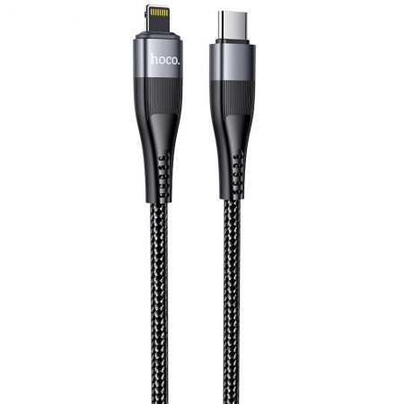 Дата кабель Hoco U99 Magnetic Type-C to Lightning 100W (1.2m) Черный (24207)