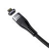Дата кабель Hoco U99 Magnetic Type-C to Lightning 100W (1.2m) Черный (24207)