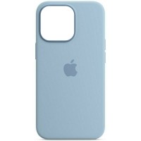 Чохол Silicone case (AAA) full with Magsafe для Apple iPhone 13 (6.1'') Синій (39134)