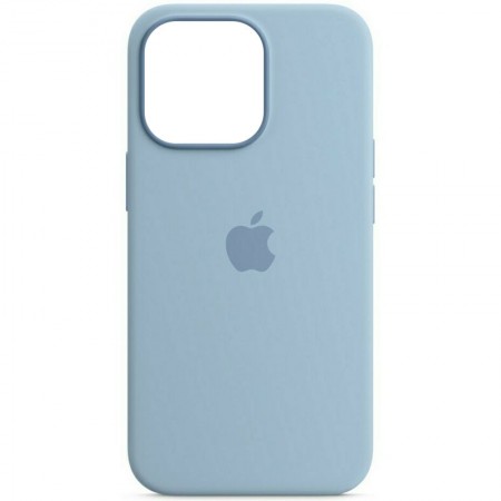 Чохол Silicone case (AAA) full with Magsafe для Apple iPhone 13 (6.1'') Синий (39134)