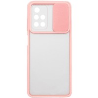 Чехол Camshield mate TPU со шторкой для камеры для Xiaomi Redmi 10 Рожевий (27269)