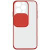 Чехол Camshield mate TPU со шторкой для камеры для Apple iPhone 13 Pro (6.1'') Червоний (27281)