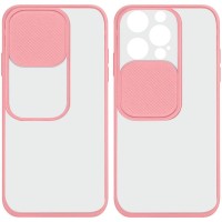 Чехол Camshield mate TPU со шторкой для камеры для Apple iPhone 13 Pro (6.1'') Рожевий (27282)